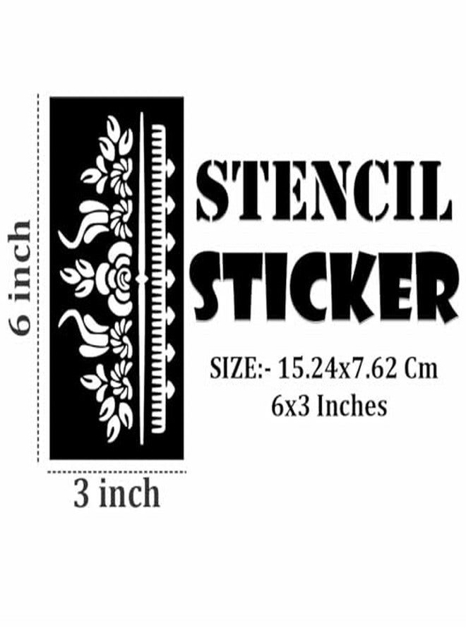 ORDERSHOCK Reusable Mehndi Sheets for Casual, Fun, and Family Moments - Image 5